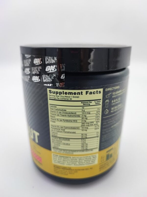 pre-workout Gold OPTIMUM
