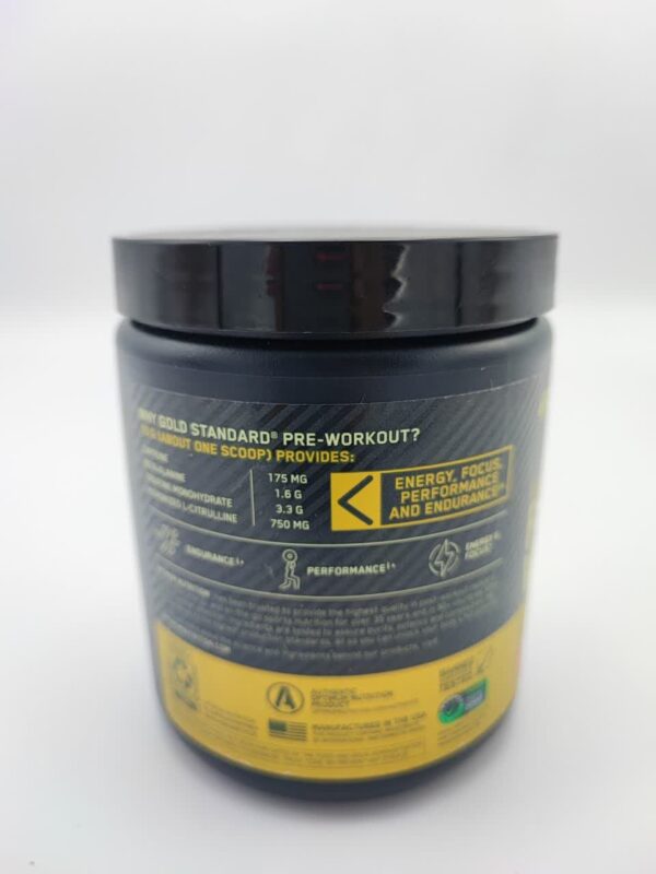 pre-workout Gold OPTIMUM